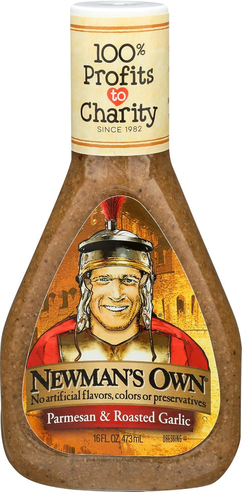 Newman's Own Parmesan & Garlic Salad Dressing 16 oz