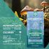 Immune 1 12oz Organic Turkey Tail & Cordyceps Mushroom Coffee Dark Roast, Full Fruiting Body, Antioxidants, System
