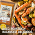 Triple J's 1lb Authentic Louisiana Crab Boil Seasoning Seafood Boil Booster for Shrimp, Crawfish, & Crab | Bold Cajun