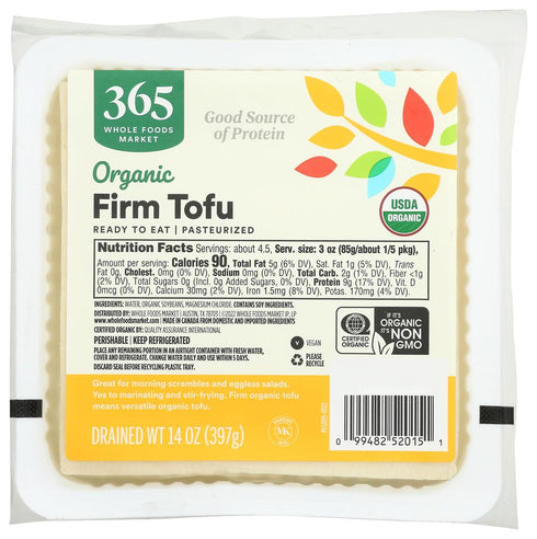 365 by Whole Foods Market , Tofu Firm Organic, 14 Ounce
