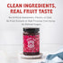 12oz 330g (Pack 2) GOOD GOOD Cherry Jam - No Added Sugar - Low Calorie - Gluten Free and Vegan - Diabetic and Keto