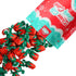 (4 Hard Strawberry Candy - Individually Wrapped Strawberry Candies with Soft Center - Filled Bon Bon Bulk Hard Candies