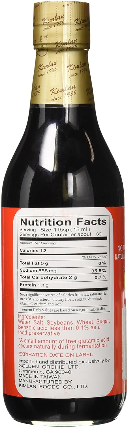 Kimlan Ponlai Soy Sauce - 20 oz.