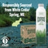 12 Pack- 25 oz Poland Spring Maine Spring Water Aluminum Bottle Crisp, Still Bottled Water with Naturally Occurring
