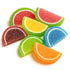 3 Gummy Gummies NY Spice Shop Mini Assorted Fruit Slices Candy - Pound Assorted Flavors Jelly Candies - Candy Bulk