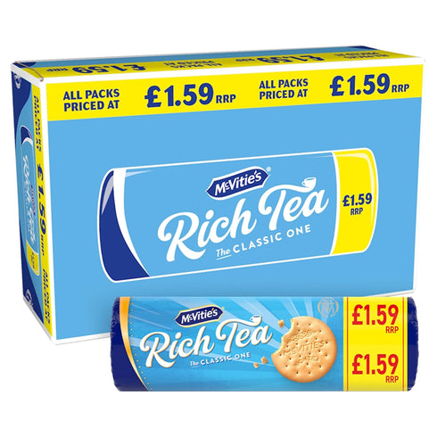 200 Mcvitie's Rich Tea Biscuits, grams