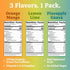 125mg 100mg Pack 12 Pack, 12 oz LivReal Clean Energy Drink Organic Green Tea Caffeine + L-Theanine Real Fruit, No