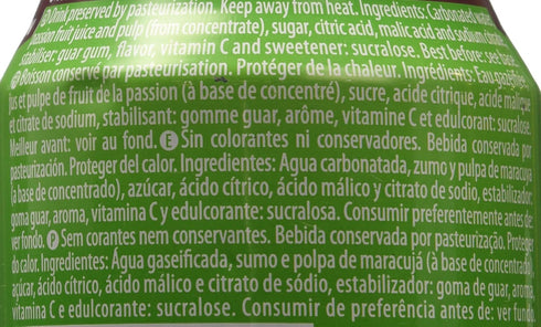 Sumol 11.15 Oz. 6 Pack Passion Fruit Soda Portugal Cans