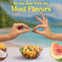 7.5 oz Jelly Belly Tropical Paradise Jelly Bean Collection - Gift Bag - Genuine, Official, Straight from the Source