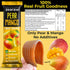 30 Pack ZEARAW Healthy Fruit Snacks for Adults and Kids Fruit Leather with Dried Apple, Apple-Strawberry, Pear-Mango
