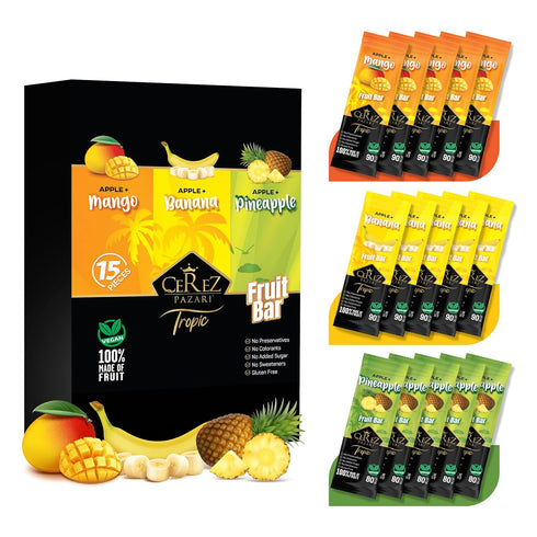 Cerez Pazari Fruit Leather Snacks Variety Pack For Adults And Kids, Healthy