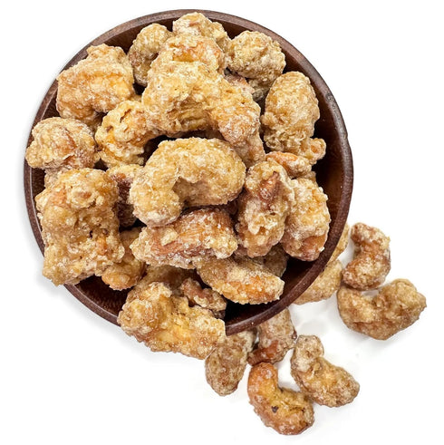 3 NY Spice Shop Honey Salted Cashews - Pound Cashews Roasted Lightly Salted - Crunchy Healthy Snacks Mix - Bulk Cashew