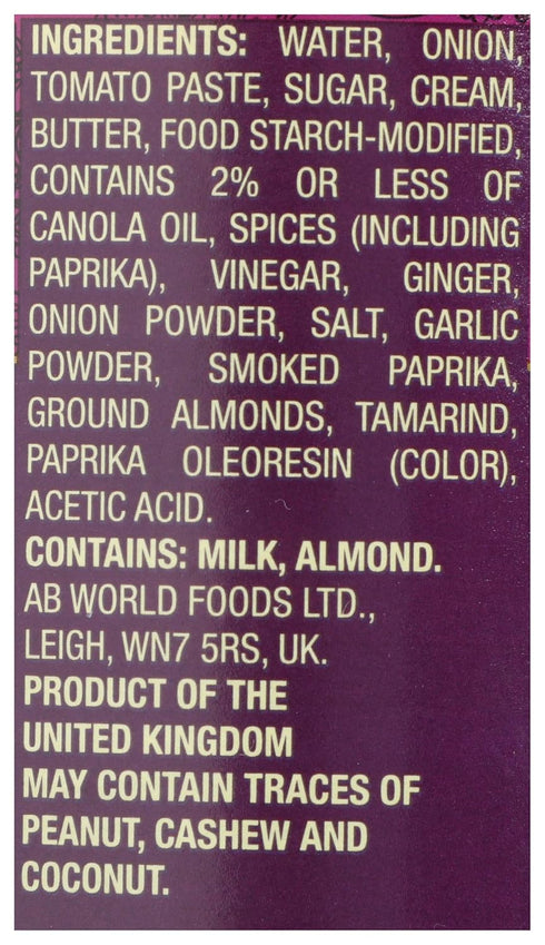 15 oz (208816) Patak's Butter Chicken Sauce Mild