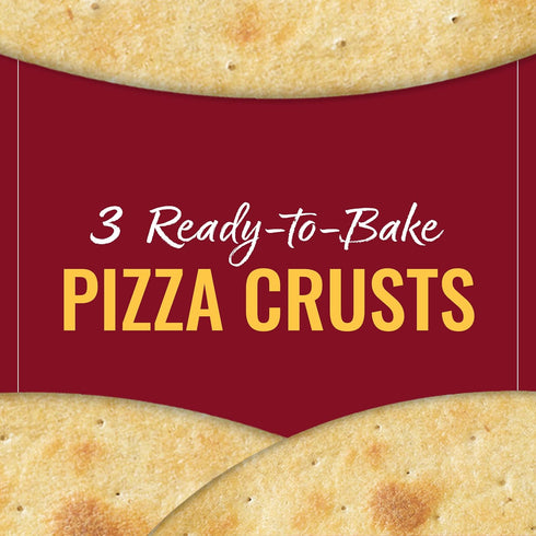Mama Mary's 7" 3 Count Thin & Crispy Ready to Bake Pizza Crusts