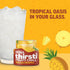17, 12oz 3 Pack, Ninja Thirsti Flavored Water Drops, FRUITI CHILL Tropical Pineapple, Bold Fruit Flavor, Sparkling
