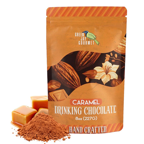Green Jay Gourmet Hot Chocolate Mix - Caramel Hot Cocoa Mix for