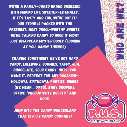 1 Lbs (1 RUS Candy Company Classic Fruit Slices Bulk Bag | Old-Fashioned Jelly | Nostalgic Fruit-Flavored Candy