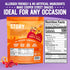 Cooper Street Twice Baked Orange Cranberry Biscotti Cookies - Light & Crispy Coffee Cookie Bites, 5oz, Kosher, Low