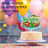 LIANGSS 8th (8th) Adorable Fishing Boat Birthday Cake Topper Boys Girls Bass Fish Decorations, Little Angler Party