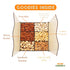 6 Secret Garden`s Dried Fruit and Nuts Gourmet Food Gift Baskets Turns into Basket Healthy Fresh Gift For Thanksgiving