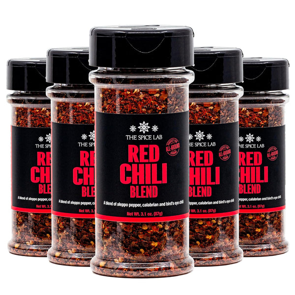 The Spice Lab Fiery Red Chili Blend Aleppo, Calabrian & Birds Eye