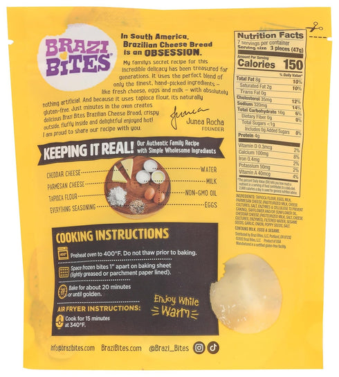 11.5 OZ BRAZI BITES Everything Brazillian Cheese Bread