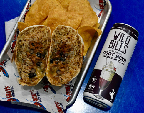 12oz 12-Pack) Root Beer - Wild Bill's Zero Sugar Cream Soda, Zero Artificial Colors, Flavors or Preservatives