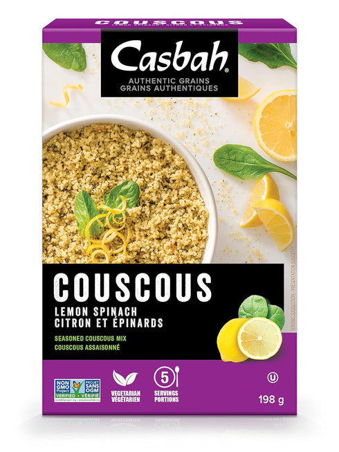 Casbah Couscous, Lemon Spinach, 7 oz