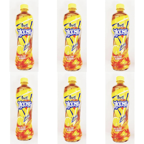 Generic Chinese Lemon Tea Drink, 500ml,6 Bottles