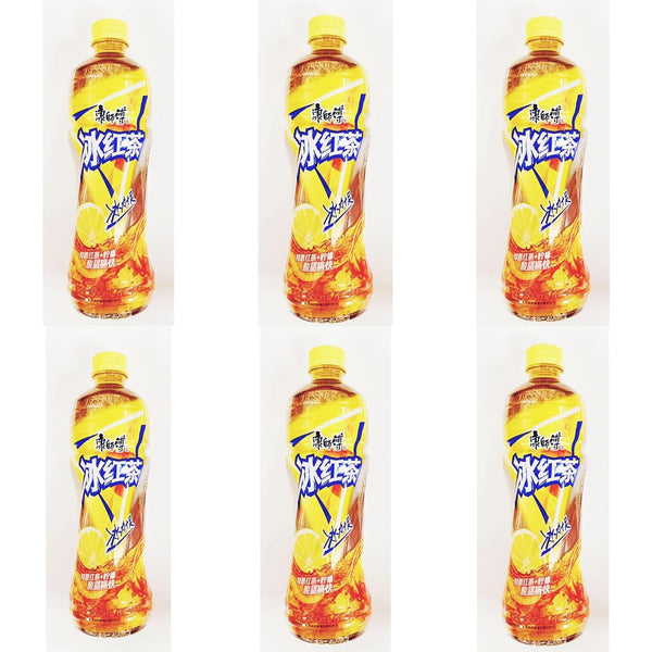 Generic Chinese Lemon Tea Drink, 500ml,6 Bottles
