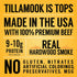 Tillamook Country Smoker Real Hardwood Smoked Beef Jerky, Teriyaki Flavor, 2.5 Ounce