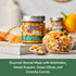 7.05 oz (3 Pack) DeLallo Vegetable Bruschetta, Made in Italy, Gourmet Spread with Artichokes, Sweet Peppers, Green