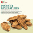 (4 NY Spice Shop Lomatium Root Whole - Dried Wildcrafted Lomatium Dissectum Root - Raw Herbal Roots for Traditional Use