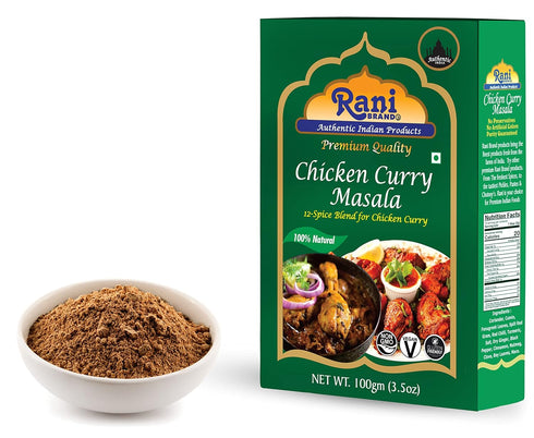Rani Chicken Curry Masala (Indian 13-Spice Blend for Chicken) 3.5oz, All Natural, Vegan, Gluten Friendly