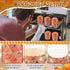 50 Sets 12oz Sets Potchen Fall Panettone Paper Mold Disposable Autumn Paper Bread Molds Baking Cake Pan with Clear