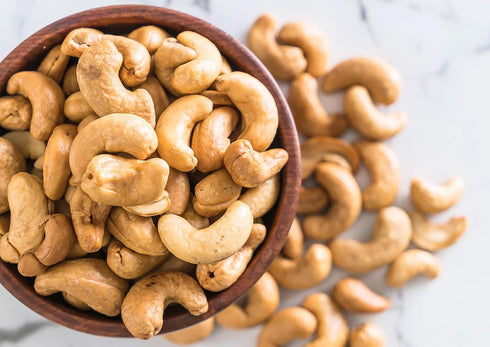 8 Food to Live Dry Roasted Whole Cashews, Ounces Unsalted, Oven Roasted Nuts, No Oil Added, Kosher, Vegan, Bulk.