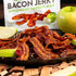 Pack 5 24g (5 Bacon Jerky Variety | Flavors & Up to Protein Per Bag | Fully Cooked, Tender, Easy to Chew, USA Made