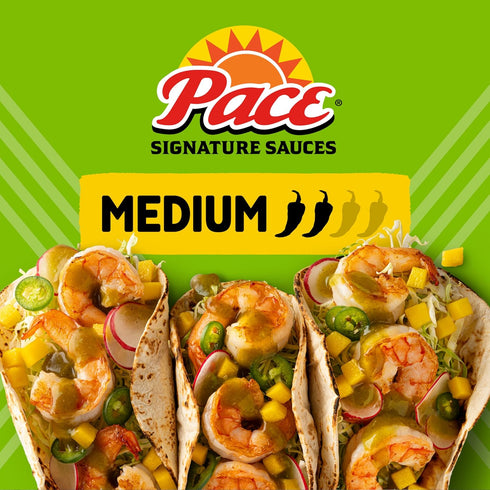 10.4 oz (8 Pack) Pace Cilantro Jalapeno Lime Signature Sauce