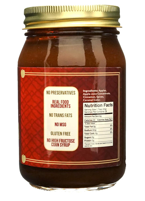 2 19 Green Jay Gourmet Low Sugar Apple Butter - All-Natural, Gluten-Free Fruit Spread - Apple Spread with Apples