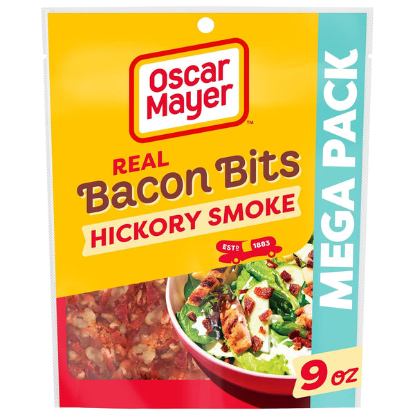 Kraft-Heinz Oscar Mayer Real Bacon Bits Mega Pack, 9 oz Bag, 2-2.5 cups