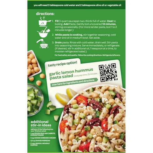 7.5 Oz (12-Pack), Suddenly Salad Herb Garlic, Quick and Easy Dish, Pasta and Seasoning Mix, Just Add Olive Oil, Dry