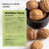 Packed (6 LBS) NUTS U.S. - Walnuts In Shell | Grown and in California | Chandler Variety | Fresh Buttery Taste and Easy