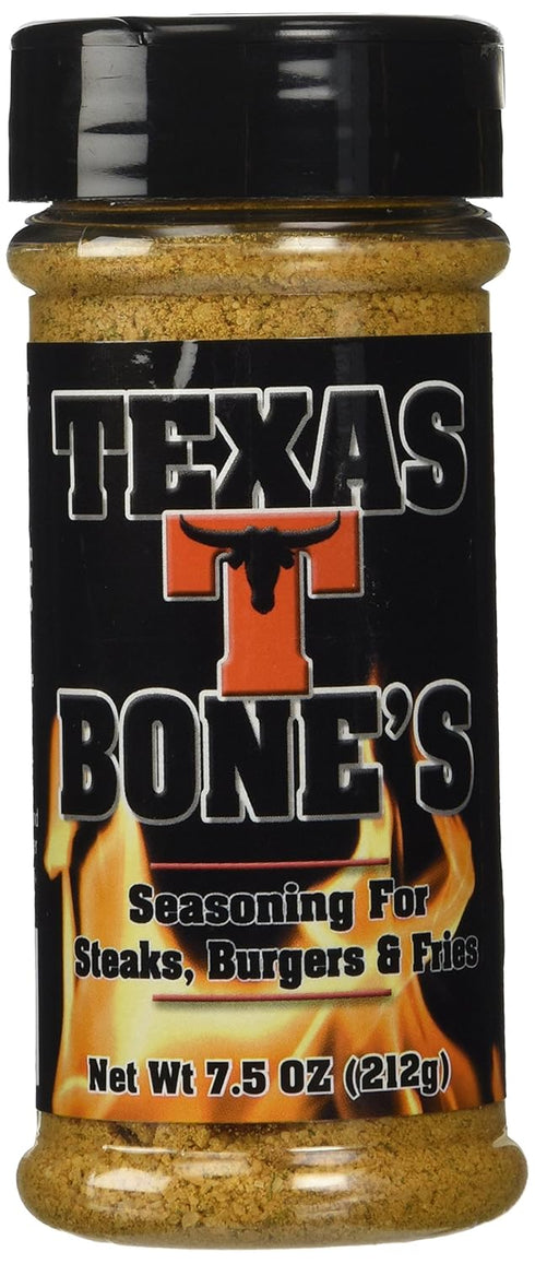 Oakridge BBQ Texas T-Bones Rub and Seasoning, 7.5 Ounce for Steaks, Burgers, and Fries