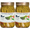 Arndts Fudgery DBA The Amish-Buggy Pickled Vegetables - Two jars (Pickled Garlic Asparagus)