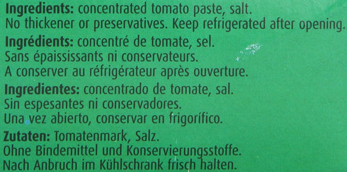 Hengstenberg 7.05 Oz Oro Di Parma Tomato Paste Triple Concentrated