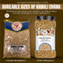 TAJ Gourmet Foods 4-Pounds TAJ Garbanzo Beans Dry | Kabuli Chana | Product of India