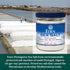 82 16 oz (1lb) Eden Sea Salt, Hand Harvested Portuguese, Triple Sea Water Washed, Fine Grind, Trace Minerals, Glass