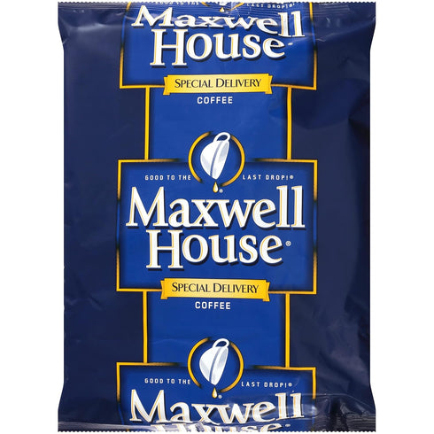 Maxwell House Special Delivery Ground Coffee Single Serve (1.4 oz Bags, Pack