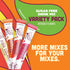 Pack, 30 Wylers Light Island Flavors Variety Singles To Go Sugar Free Drink Mix, Low Calorie Water Enhancer, Sticks