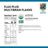 13.25 oz, (Pack 4) Nature's Path Organic Flax Plus Multibran Flakes Cereal, Non-GMO